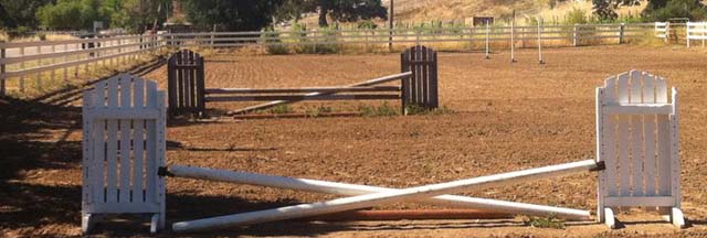 Livermore Livery Stables outside arena